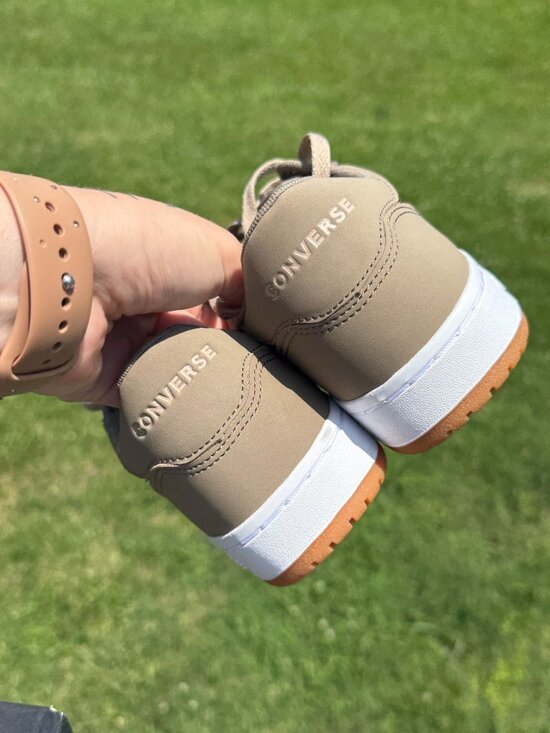 Converse Courtland Ox Tan Sneakers 9.5 Coastal Dadcore Minimalist NWT 3692 main image 3
